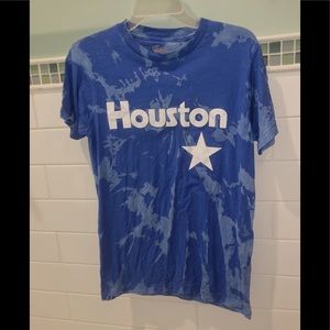 Tie dye Houston t shirt